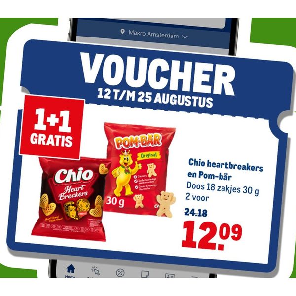 Chio heartbreakers en Pom-bär