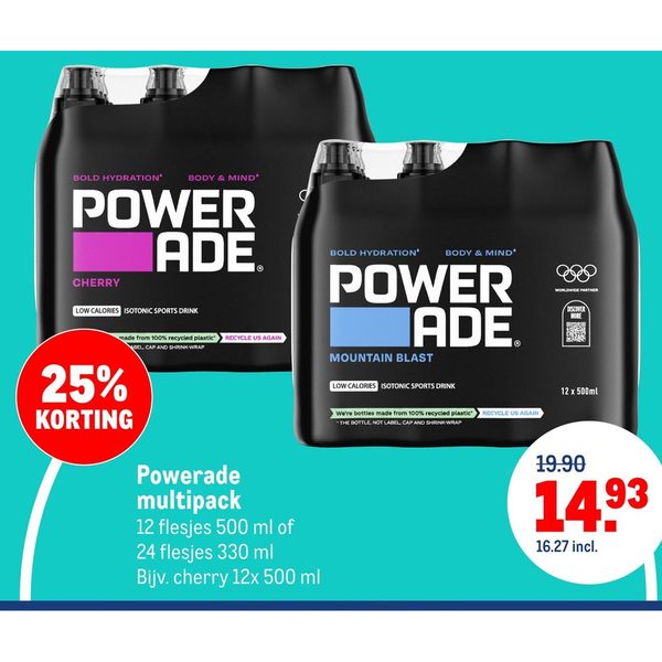 Powerade multipack