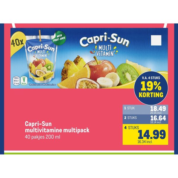 Capri-Sun multivitamine multipack