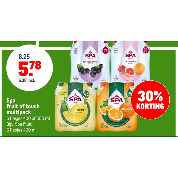 Spa fruit of touch multipack