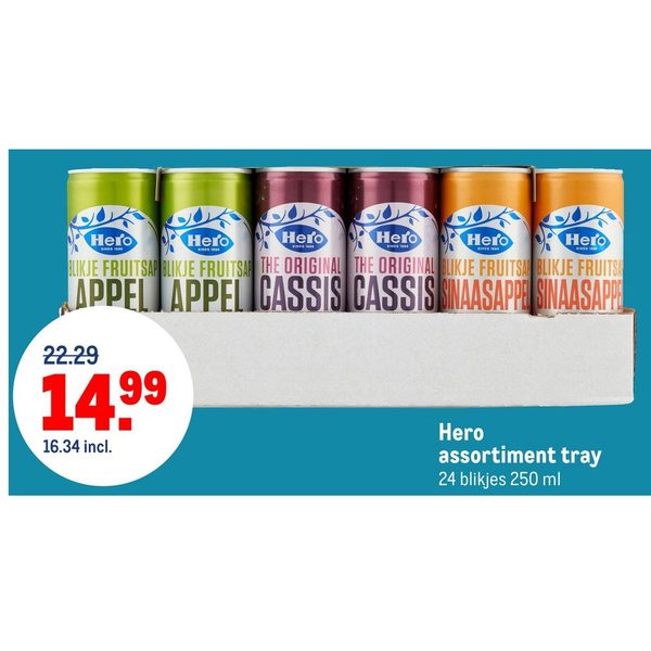 Hero assortiment tray