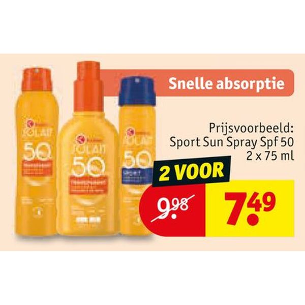 Sport Sun Spray Spf 50