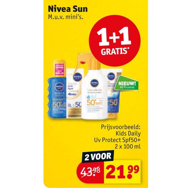 Kids Daily Uv Protect Spf50+
