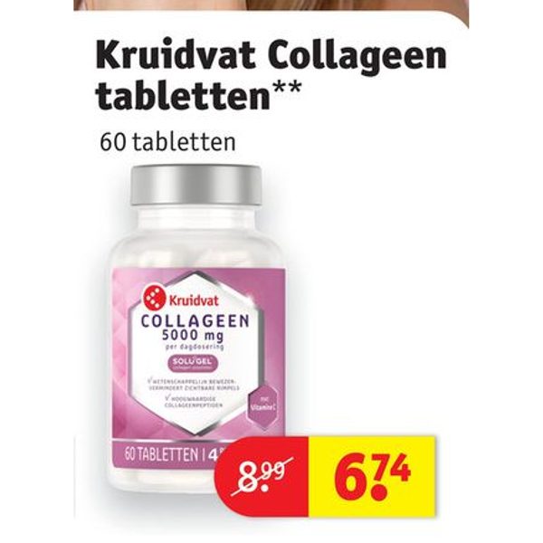 Kruidvat Collageen tabletten 60 tabletten