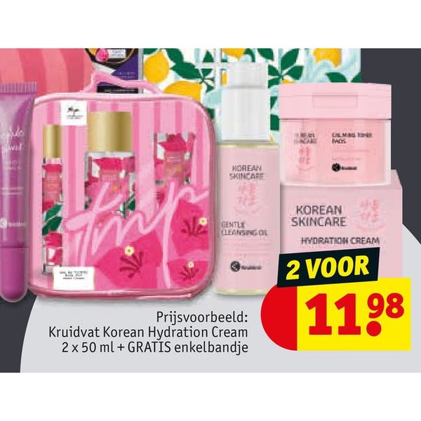 Kruidvat Korean Skincare assortiment