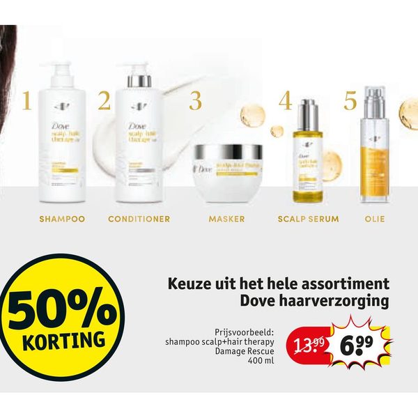 Dove Scalp + Hair Therapy haarverzorging