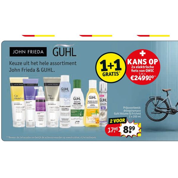 John Frieda & GUHL assortiment