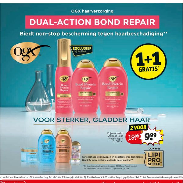 Haarverzorging (o.a. Bond Protein Repair)