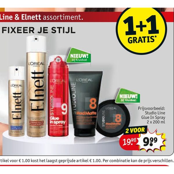 Studio Line & Elnett assortiment