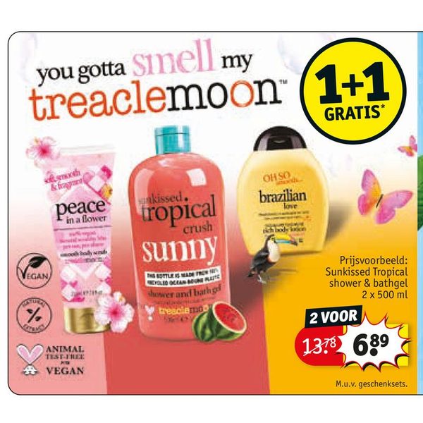 Treaclemoon shower and bath gel