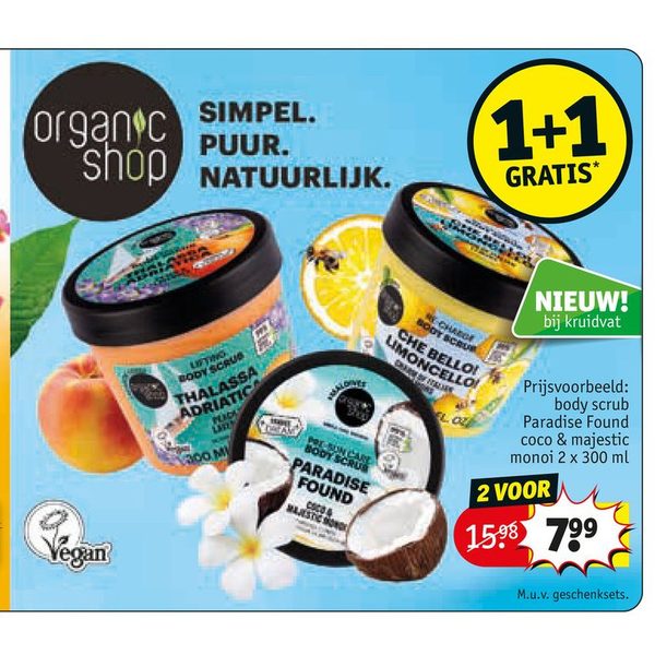 Organic Shop body scrub