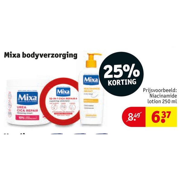 Mixa bodyverzorging