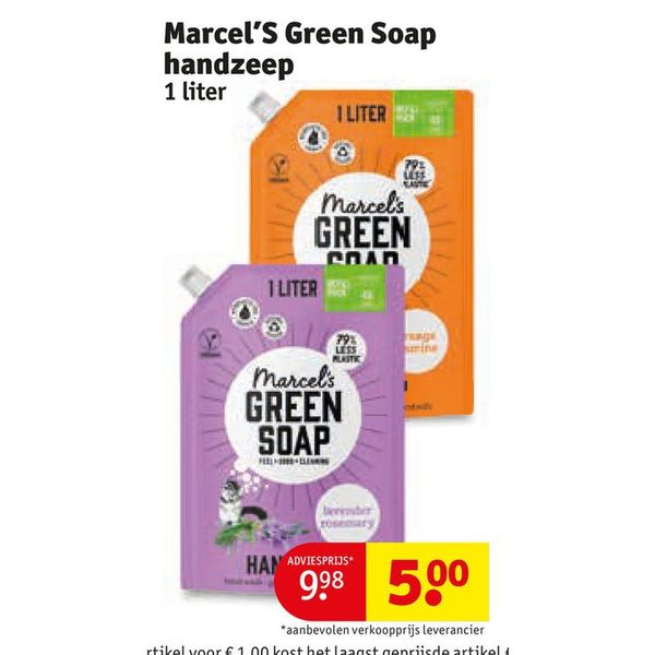 Marcel's Green Soap handzeep
