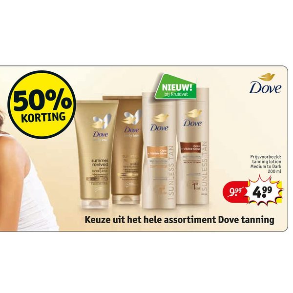 Tanning lotion assortiment