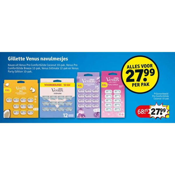 Gillette Venus navulmesjes