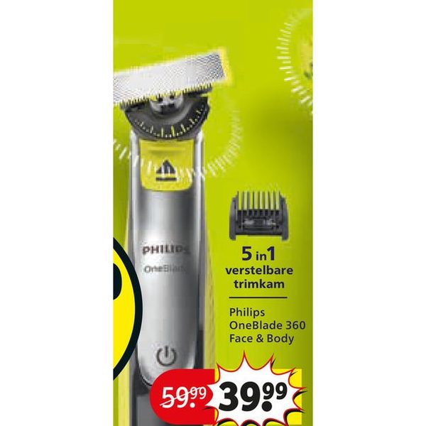 OneBlade 360 Face & Body 5 in 1