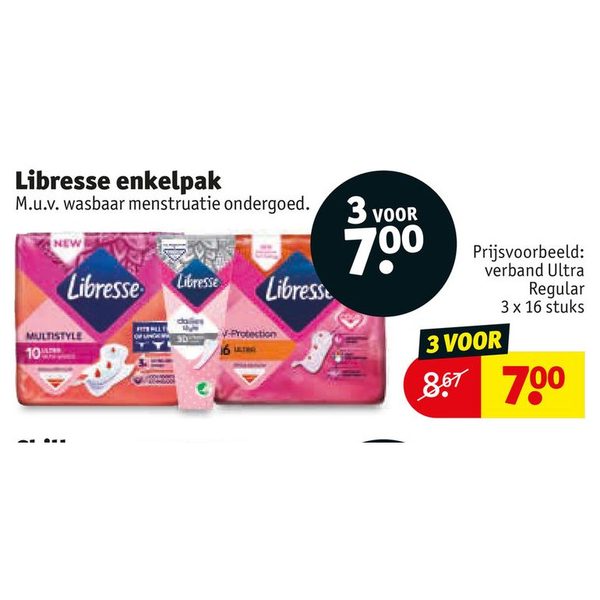 Libresse enkelpak