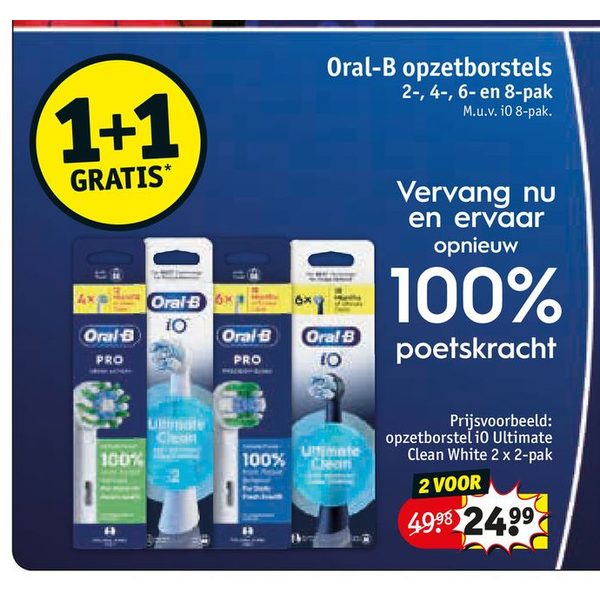 Oral-B opzetborstels