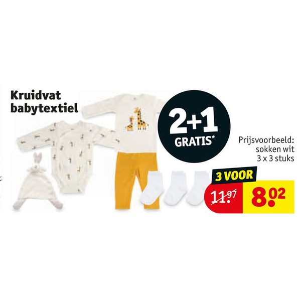 Kruidvat babytextiel