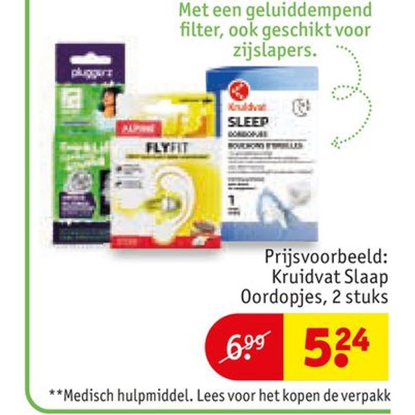 Kruidvat Slaap Oordopjes
