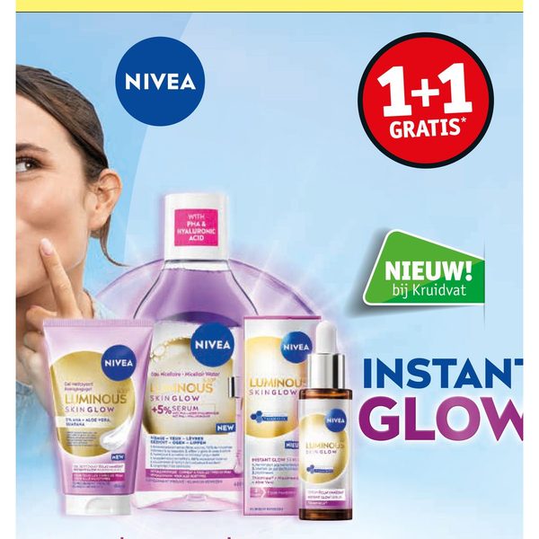 Nivea Luminous Skin Glow assortiment