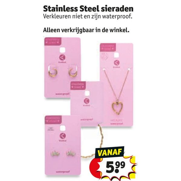 Stainless Steel sieraden