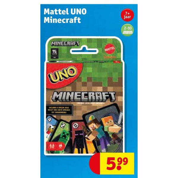 Mattel UNO Minecraft
