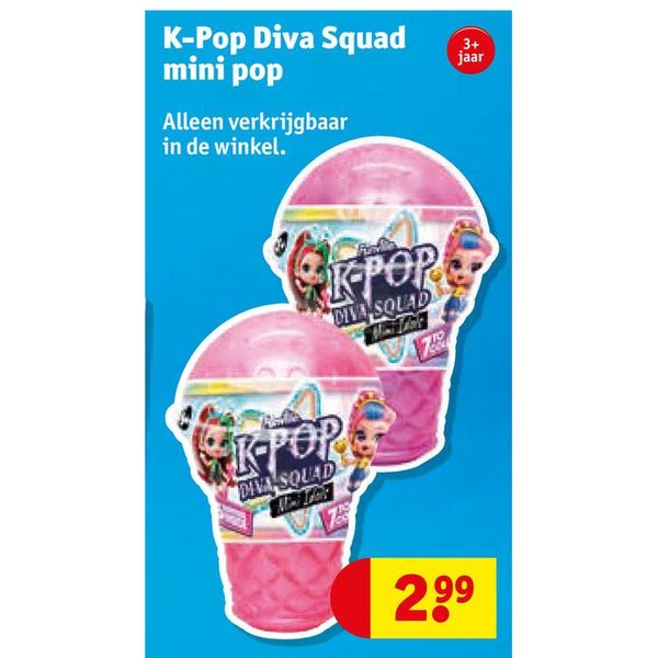 K-Pop Diva Squad mini pop