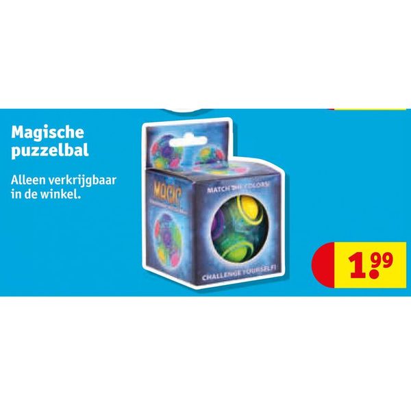 Magische puzzelbal
