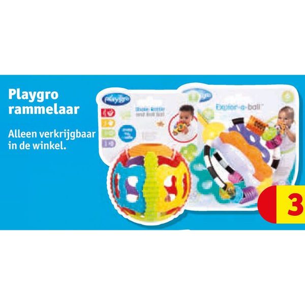 Playgro rammelaar