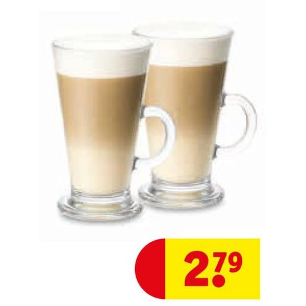 Latte macchiato glazen