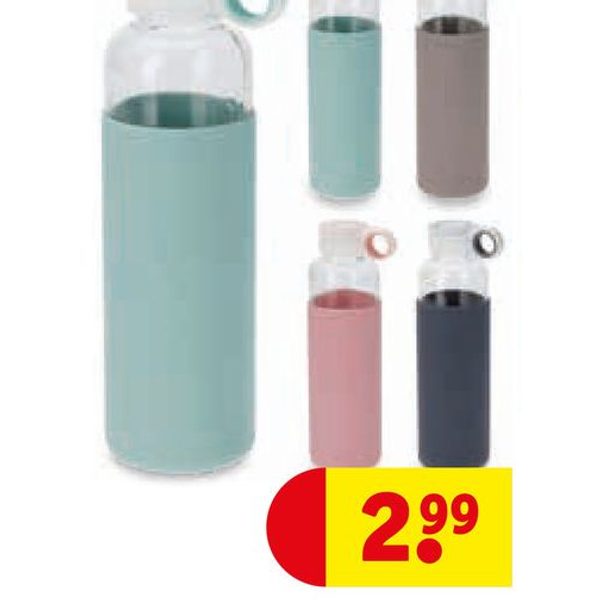 Drinkfles glas