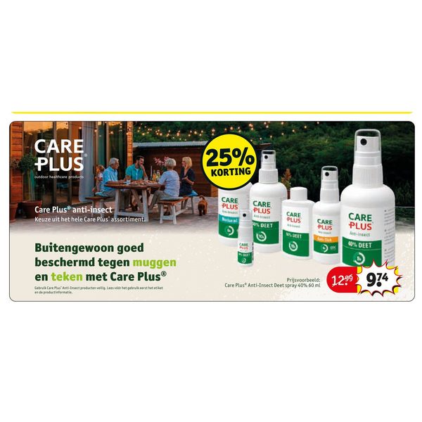 Care Plus Anti-Insect Deet spray