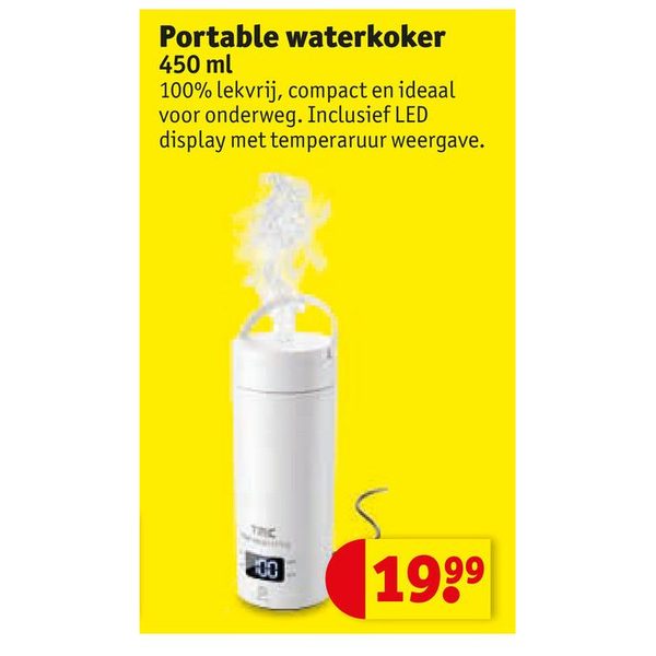 Portable waterkoker