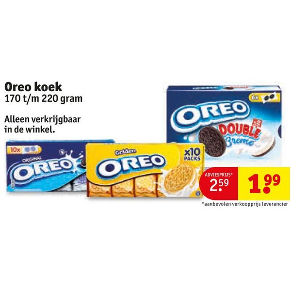 Oreo koek
