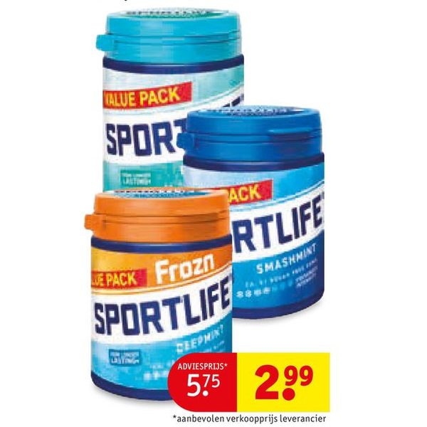 Sportlife kauwgom