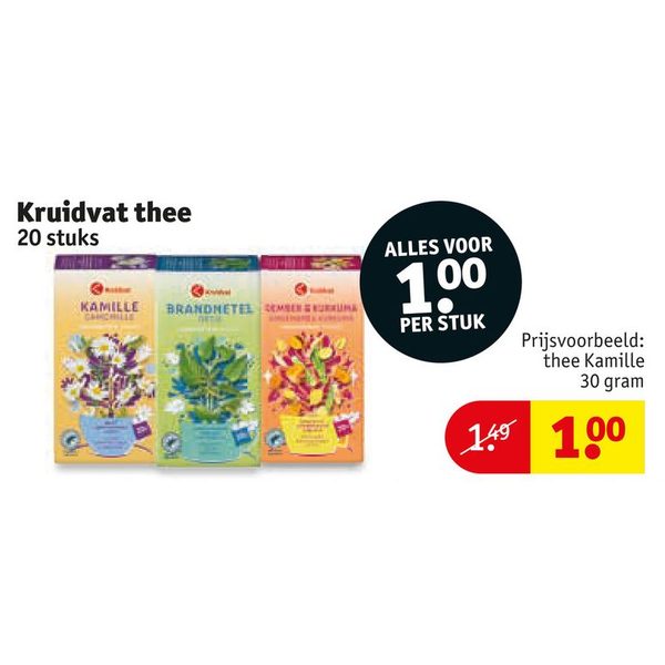 Kruidvat thee