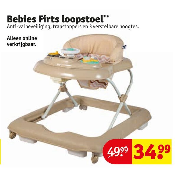 Bebies Firts loopstoel