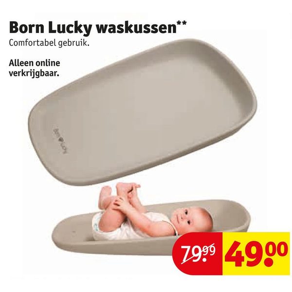 Born Lucky waskussen