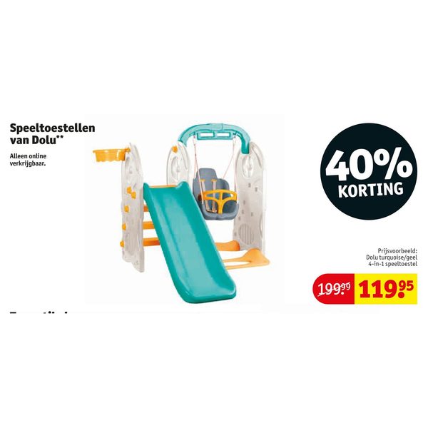 Dolu 4-in-1 speeltoestel