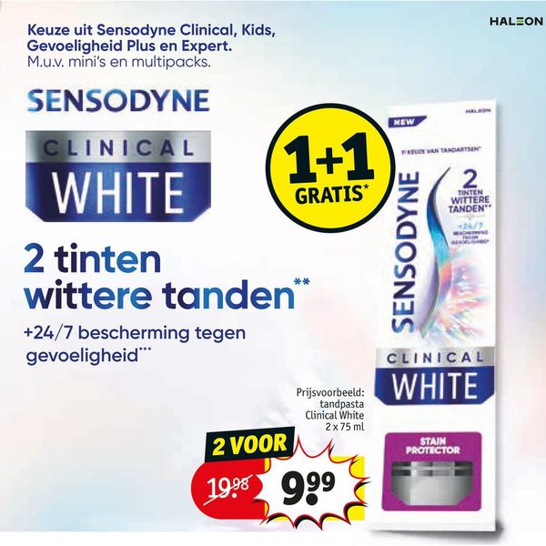 Sensodyne Clinical White