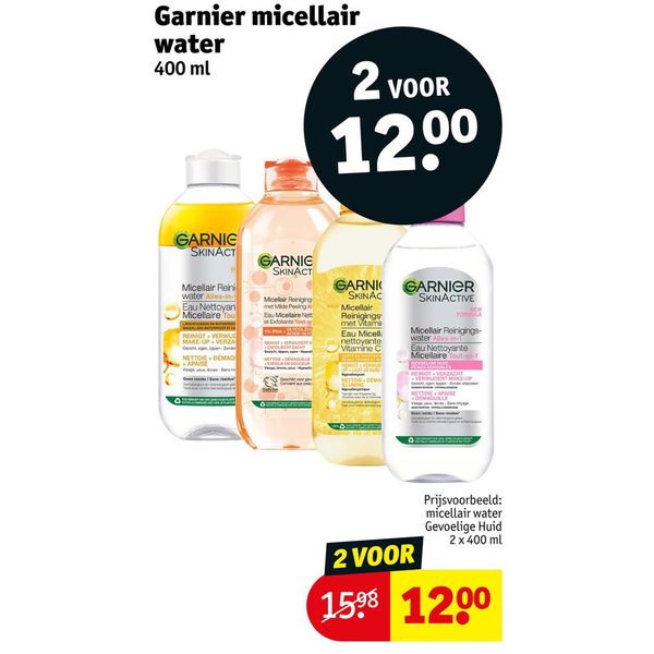 Garnier micellair water