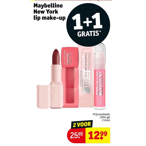 Maybelline New York lip make-up