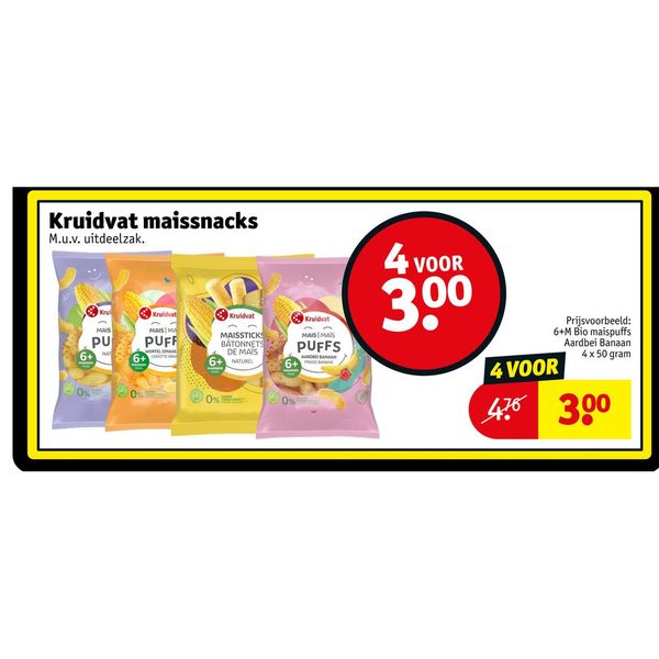 Kruidvat maissnacks