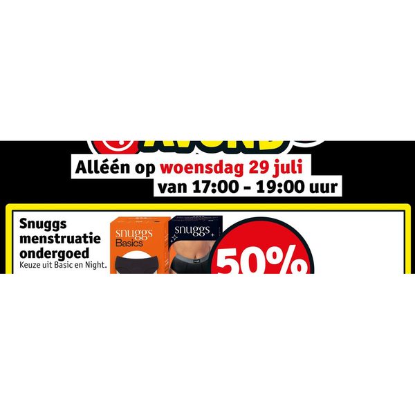Snuggs menstruatie ondergoed