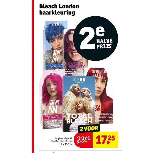 Bleach London haarkleuring
