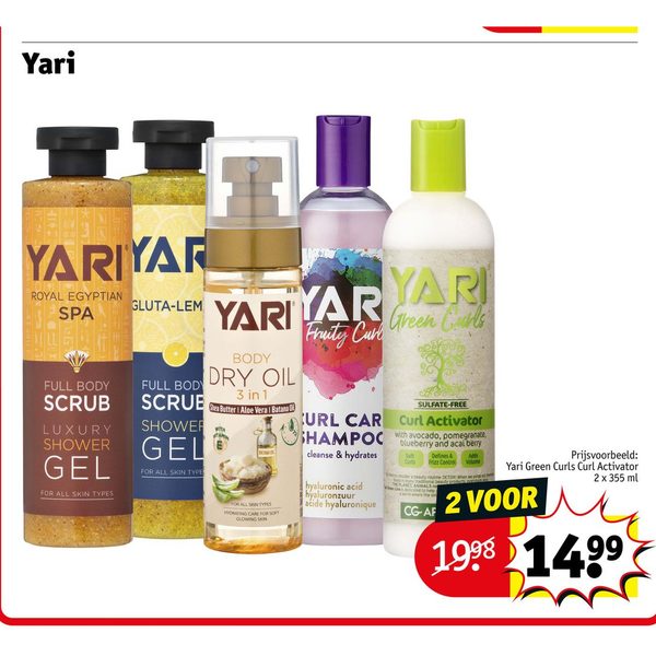 Yari haarverzorging