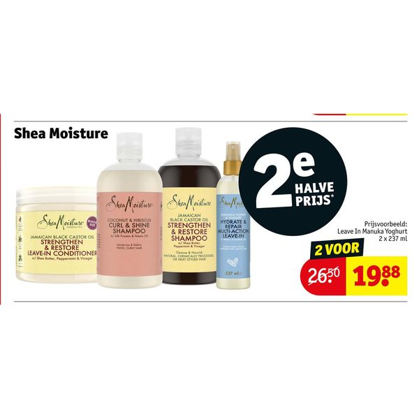 Shea Moisture haarverzorging