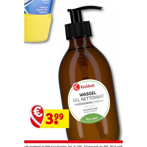 Kruidvat Wasgel Tea Tree