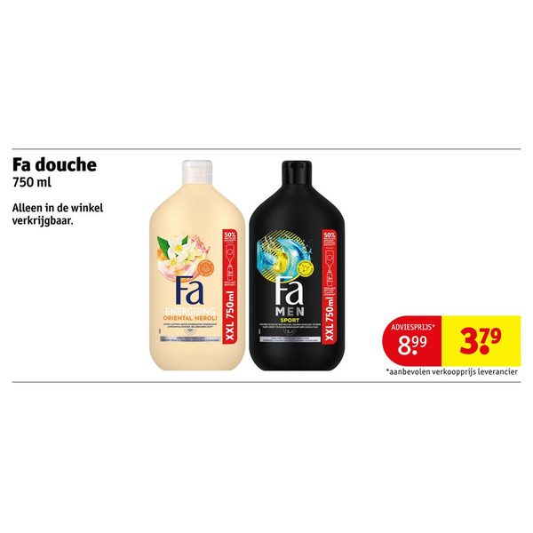 Fa douche 750 ml